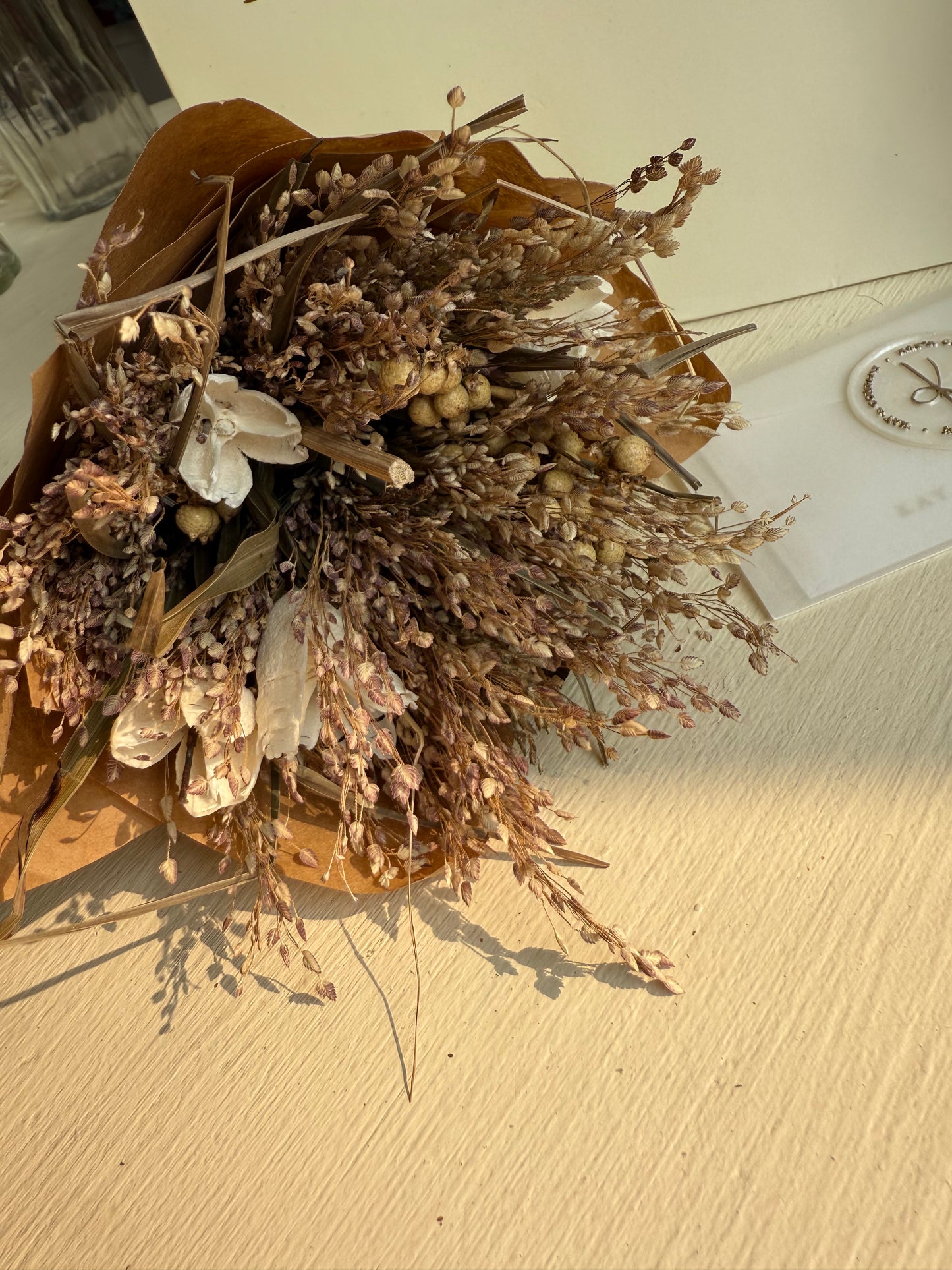 Mini Dried Bouquet - Neutral