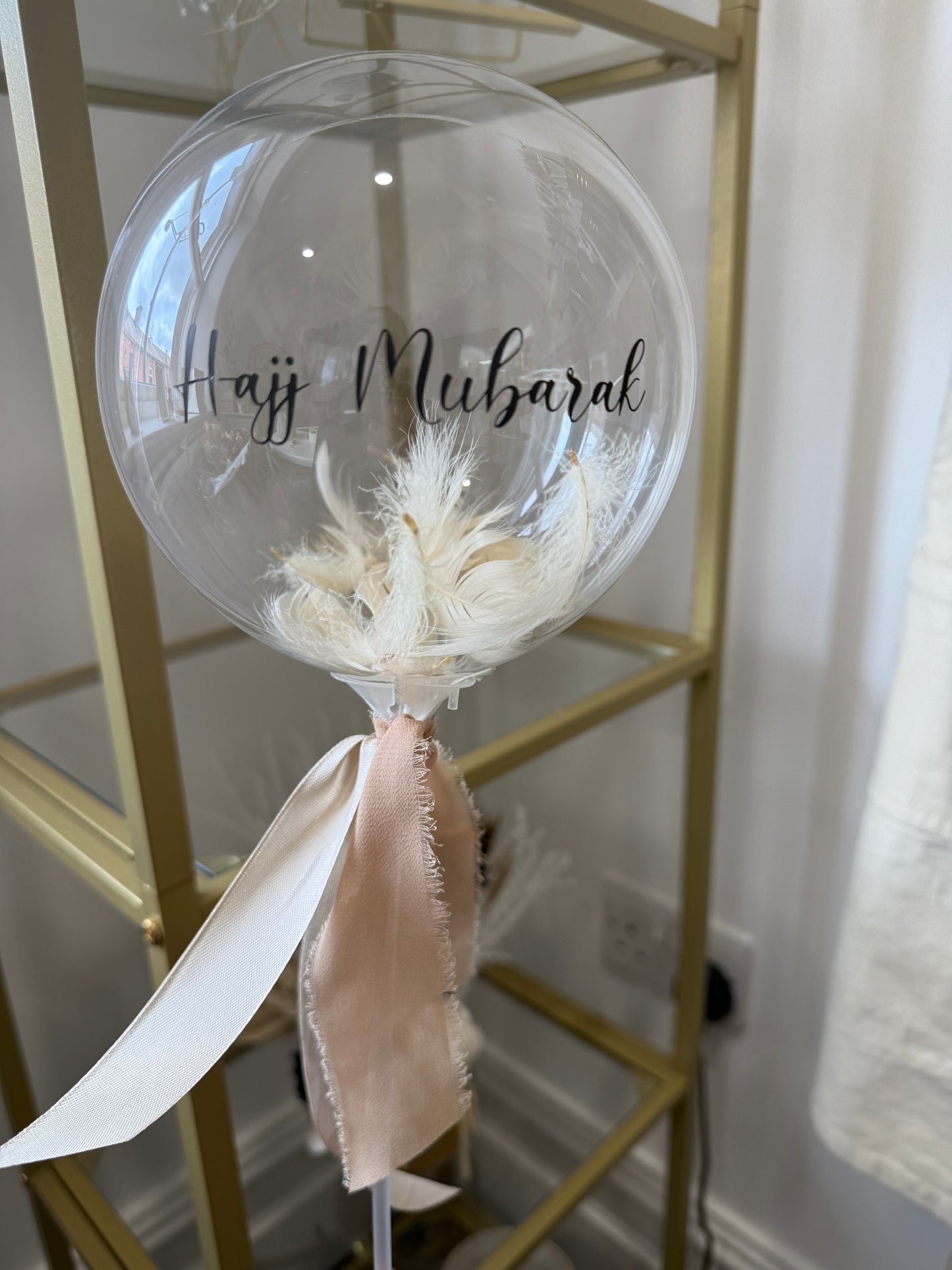 'MINI BUBBLE' Hajj Mubarak add on balloon