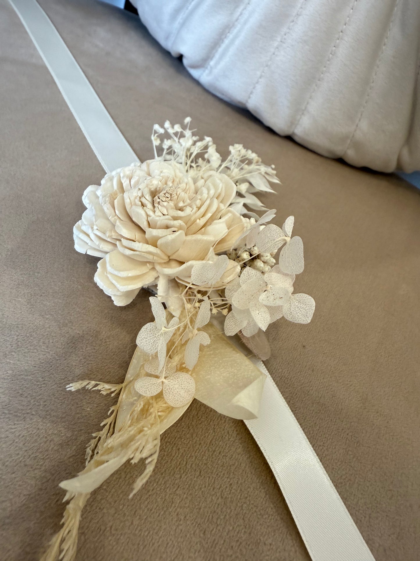 Dried Flower Corsage