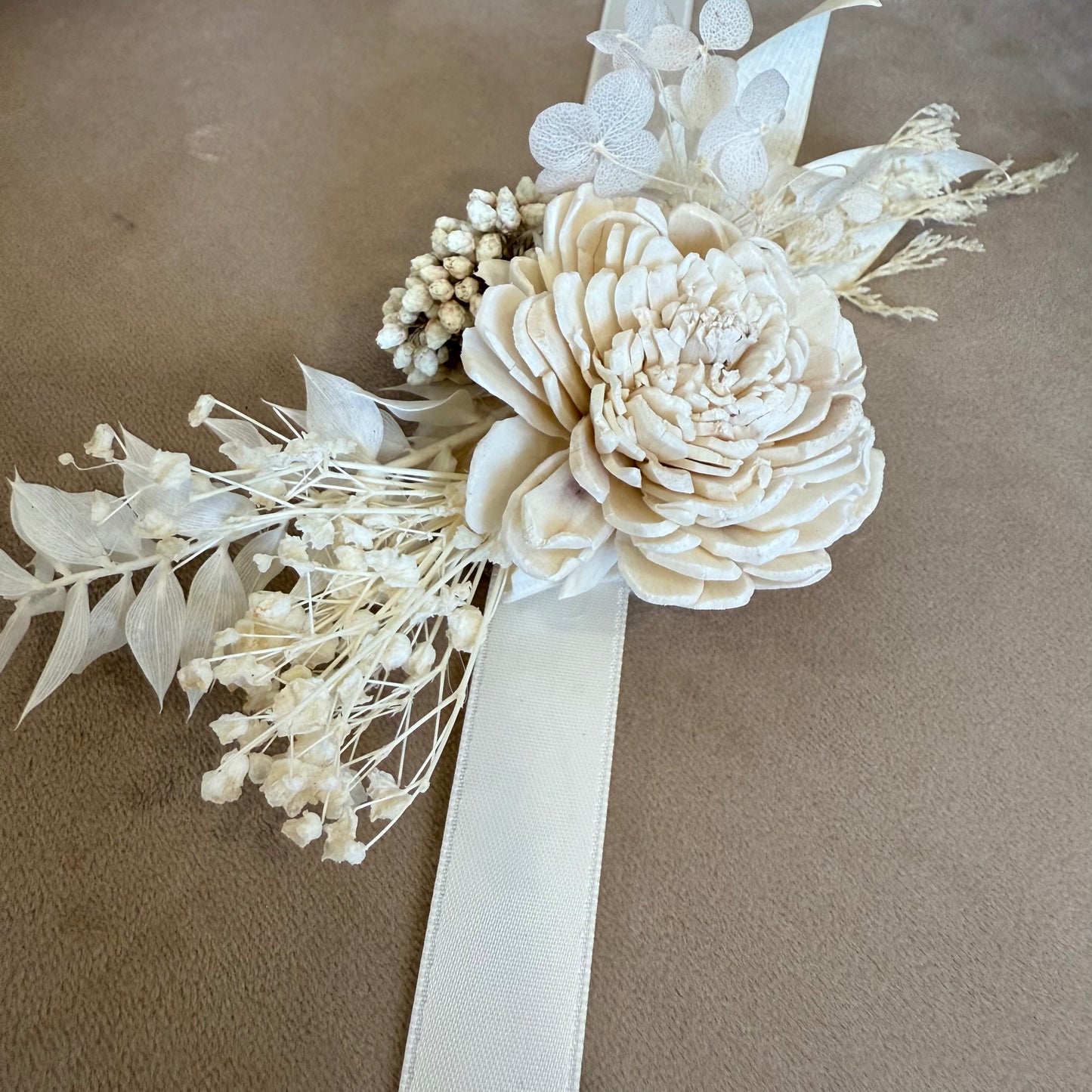 Dried Flower Corsage