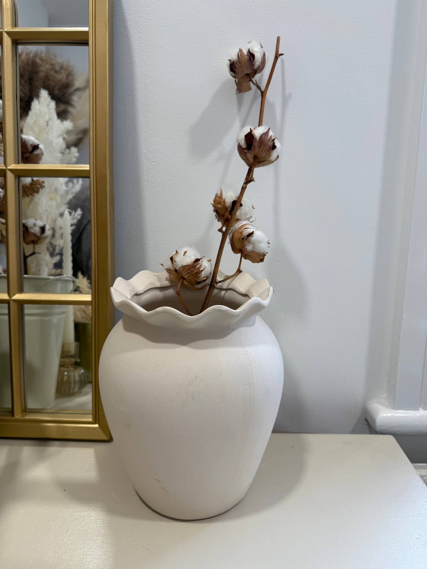 Cotton stems