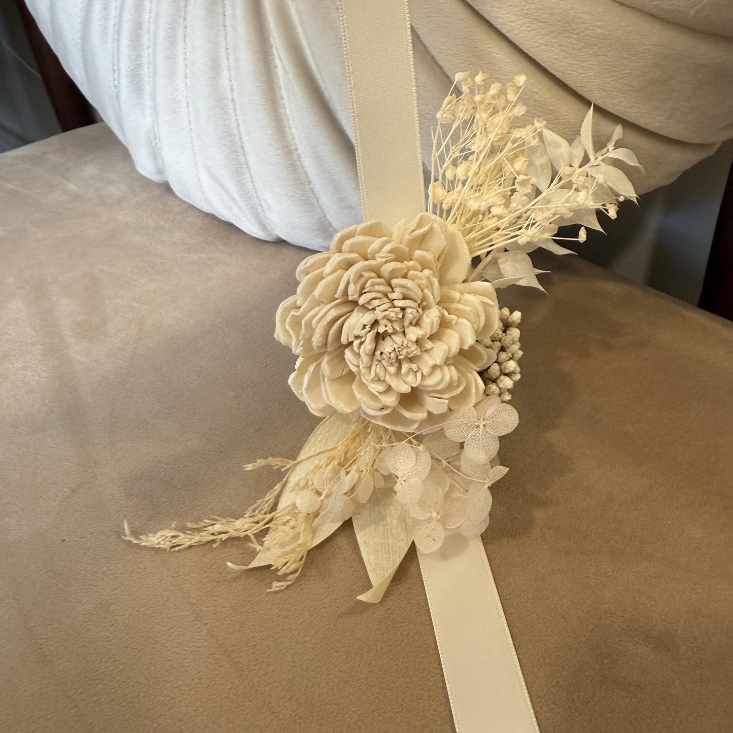 Dried Flower Corsage