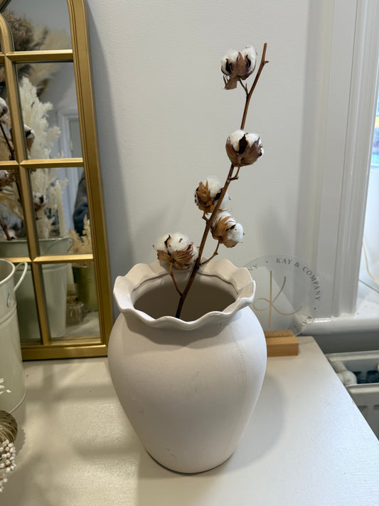 Cotton stems