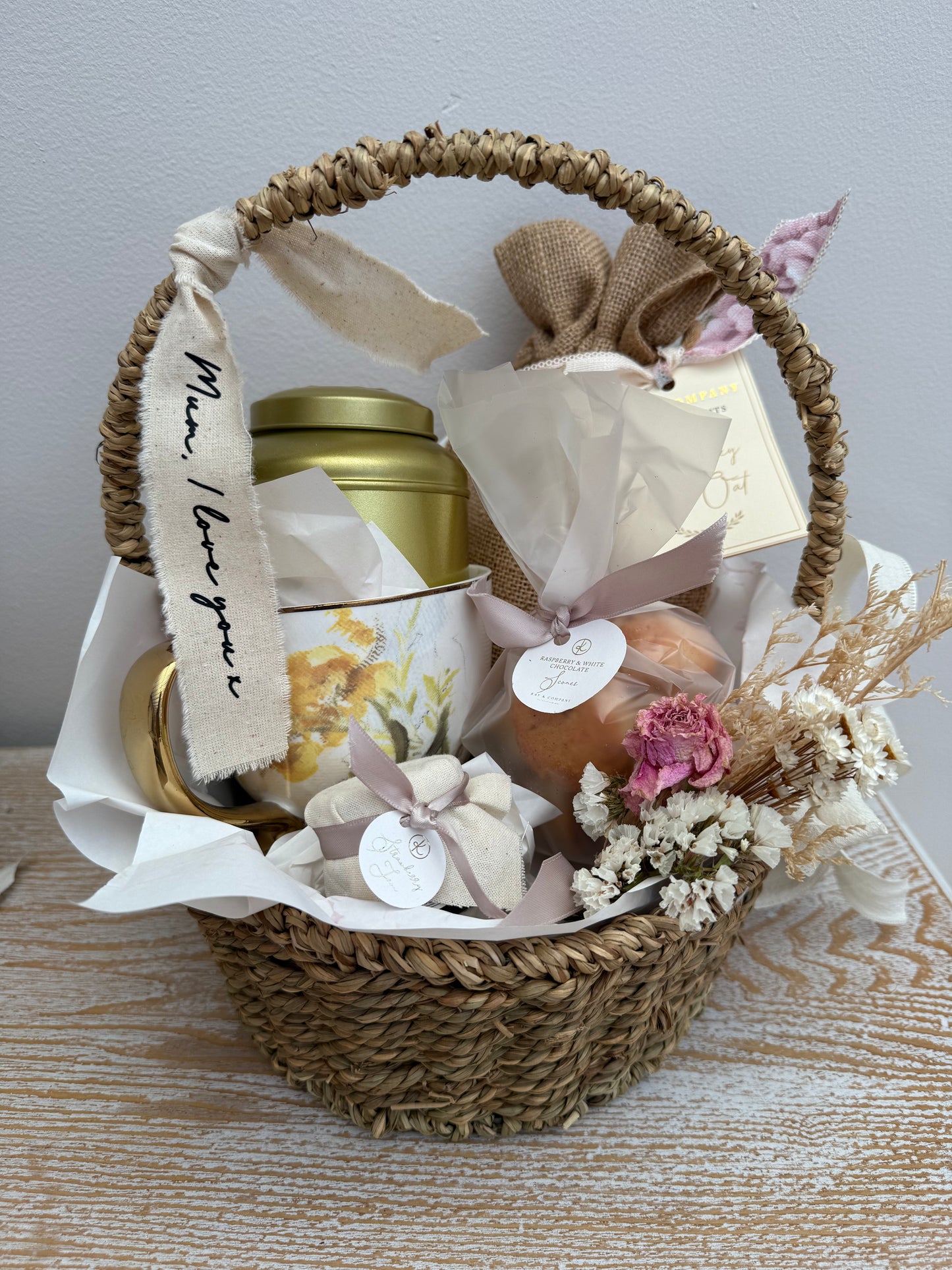 Mothers Day Teacup Hamper