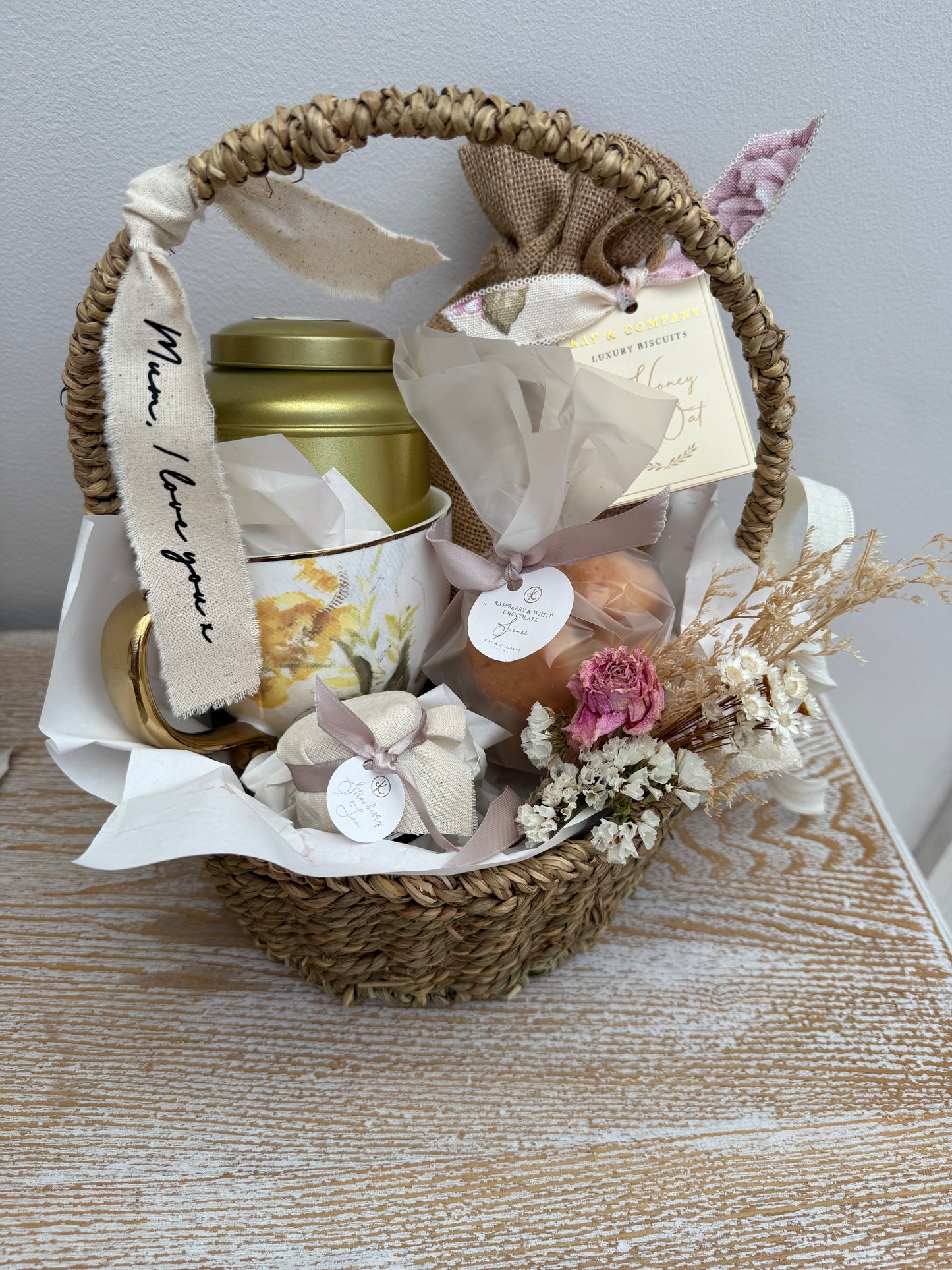 Mothers Day Teacup Hamper