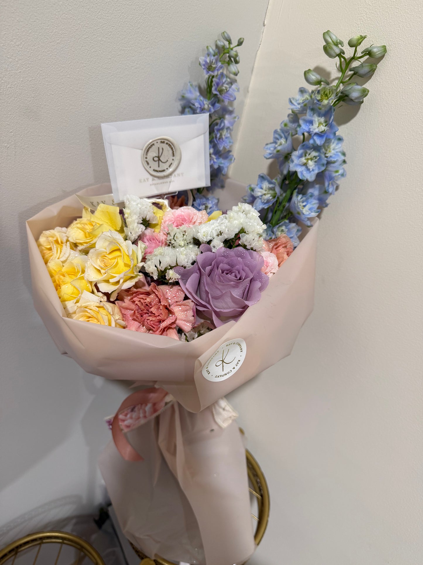 Fresh Flower Bouquet pretty pastels