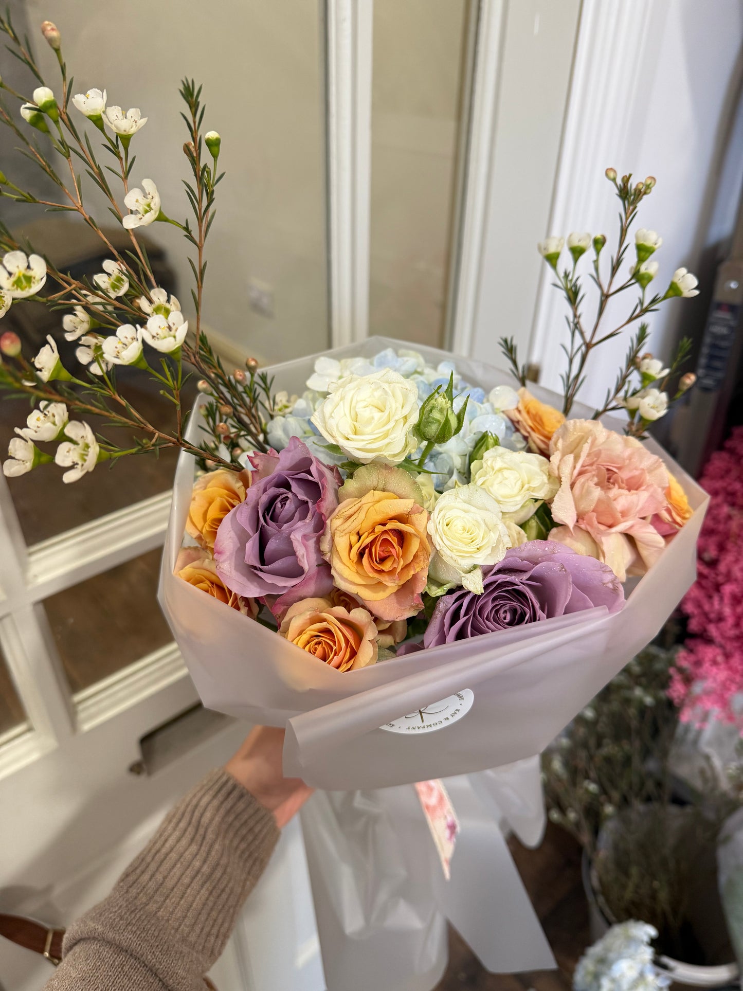 Fresh Flower Bouquet pretty pastels